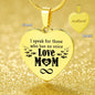 Testing Engraved Heart - Love Mom Paw Prints