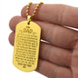 Testing Engraved Dog Tag Feb 6 2023