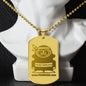 Testing Engraved Dog Tag Necklace  2.6.23