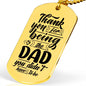 Testing Engraved DT - Thank you for being the Dad