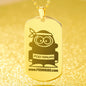 Testing Engraved Dog Tag Necklace  2.6.23