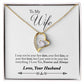 Forever Love_To My Wife_I just want to be your last everything