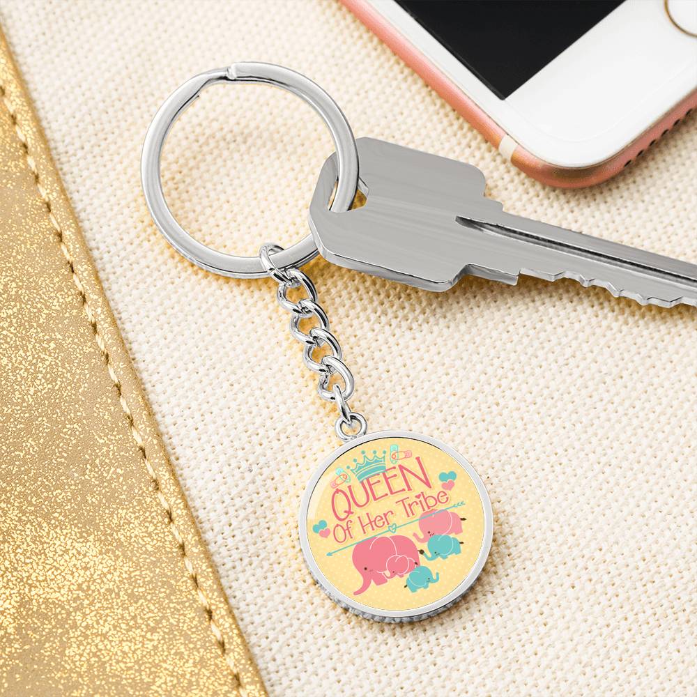 11.12.20 Graphic Circle Keychain Test