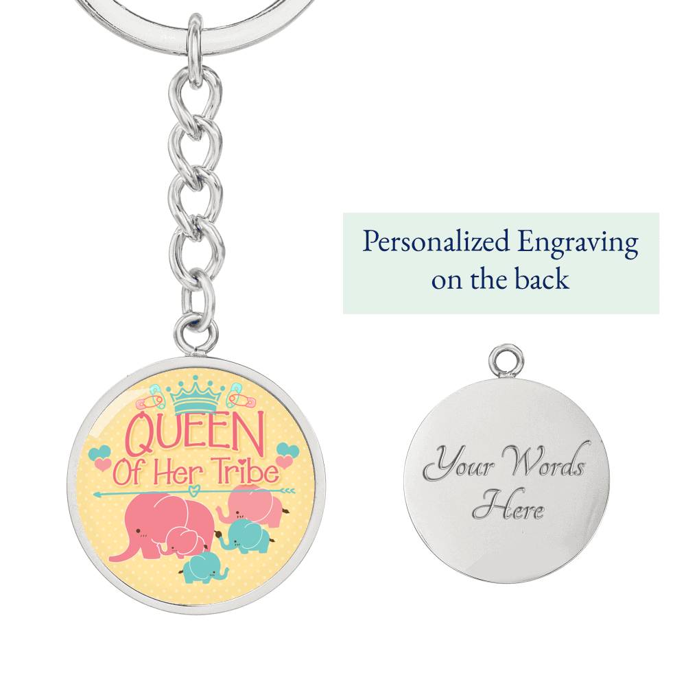 11.12.20 Graphic Circle Keychain Test