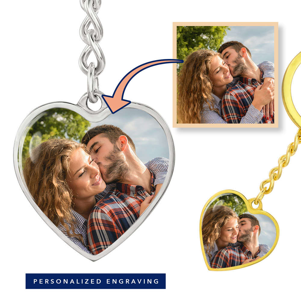 BU HEART Keychain test