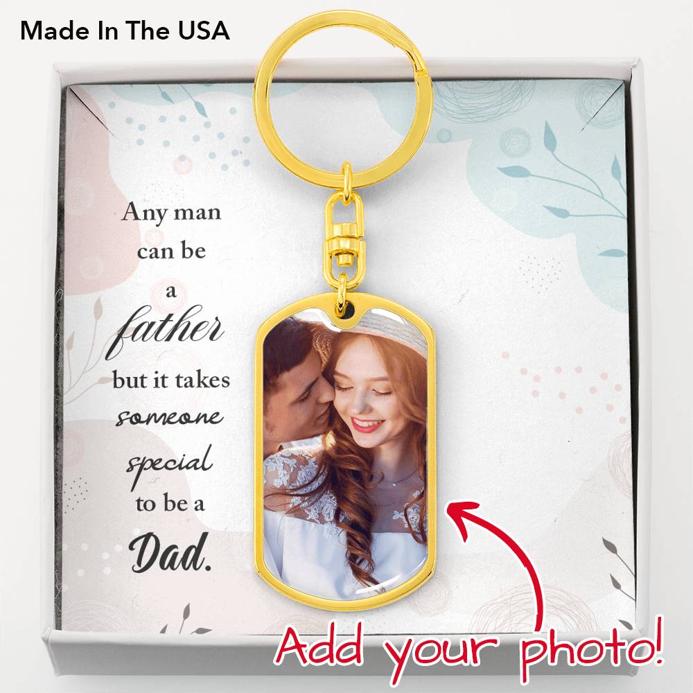 BUMC Dog Tag Keychain